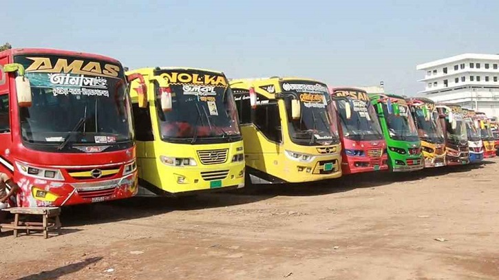 তিন জেলা থেকে ঢাকাগামী বাস চলাচল বন্ধ